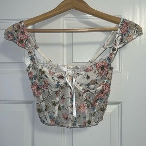 Victoria’s Secret Floral Corset size 34B